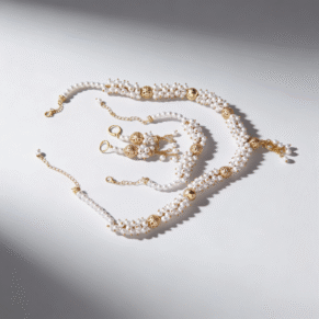 Parure marillorque avec plaqué or 2